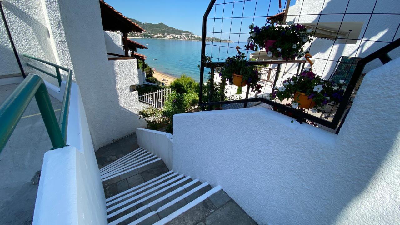 Irini Seaside Apartment Palaiontsiflikion Exterior foto